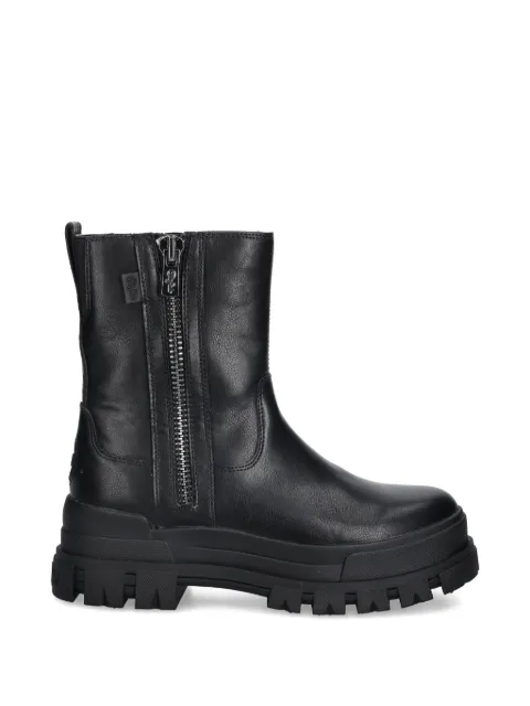Buffalo Aspha zip lug-sole boots