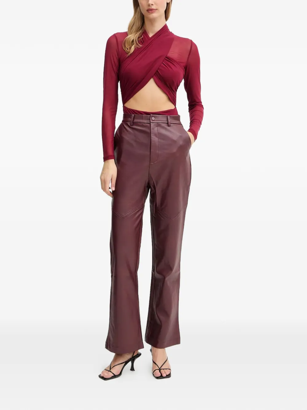  Bardot Karson Trousers - Red 