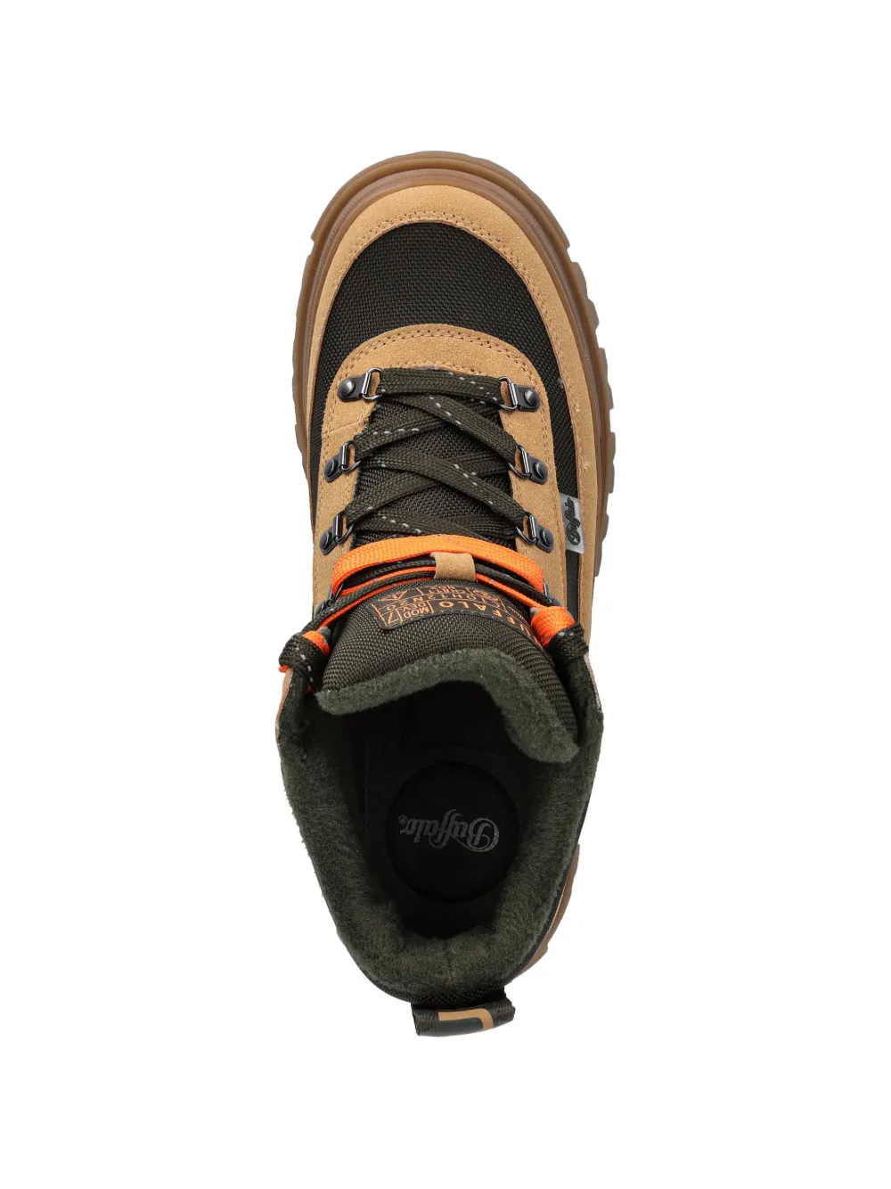 Buffalo Aspha veterlaarzen met chunky zool Beige