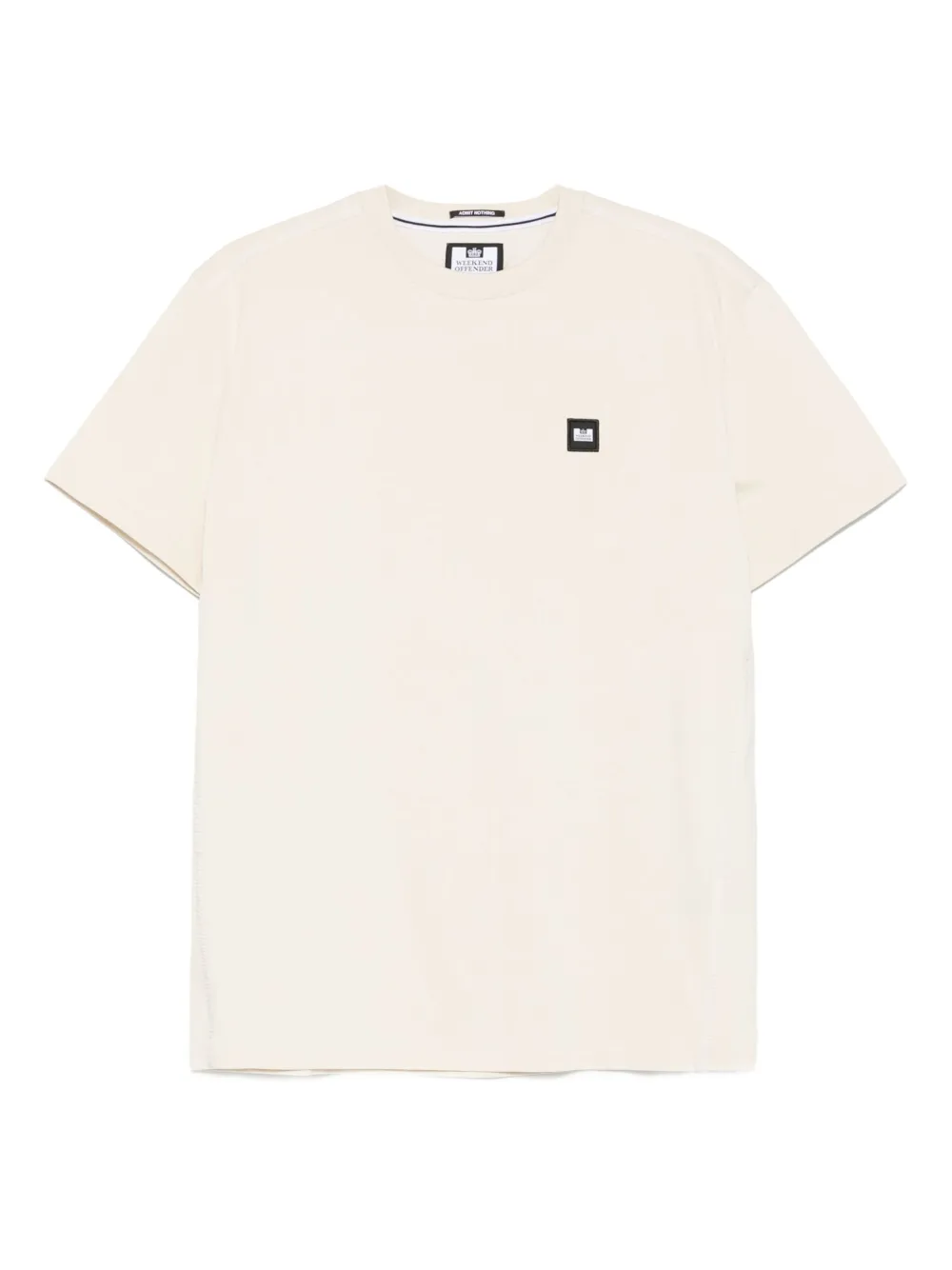 Weekend Offender logo-detail T-shirt | White | Image 1