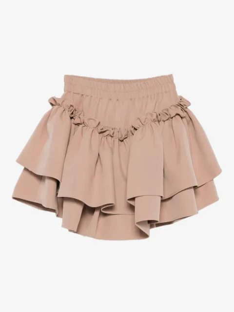 RHIZOME Katya ruffle-detail mini skirt