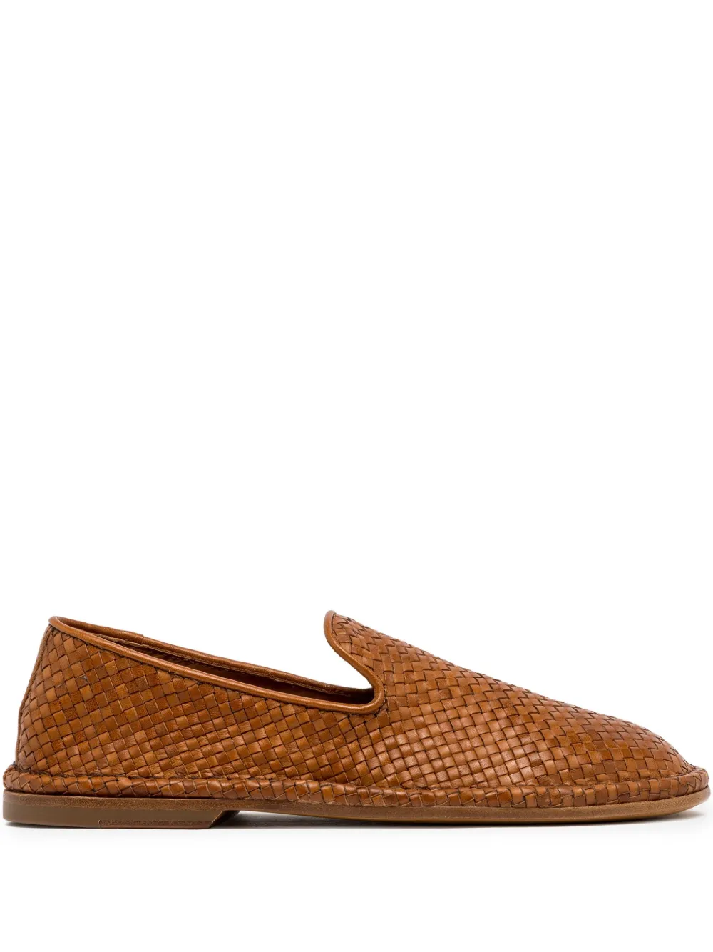 Buttero Leren loafers Bruin