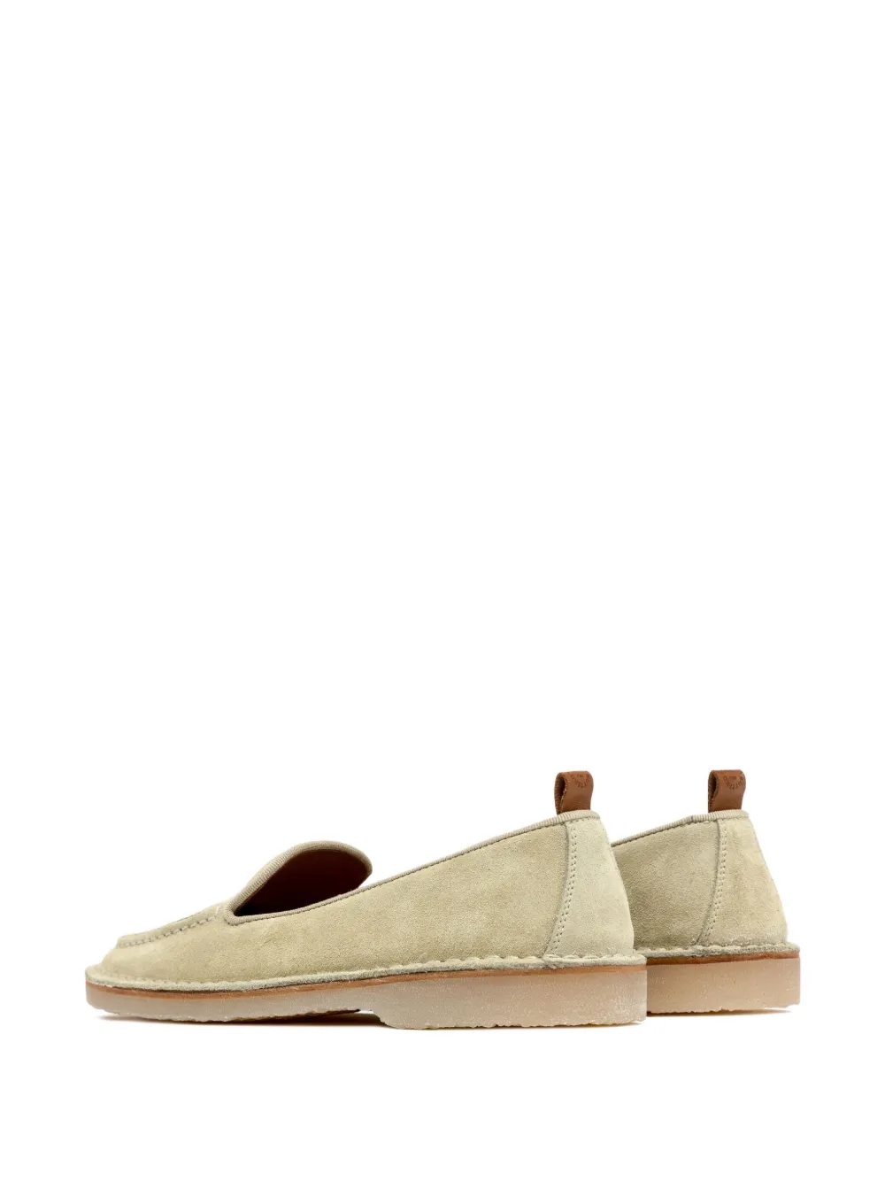 Buttero Suede Loafers In Neutral
