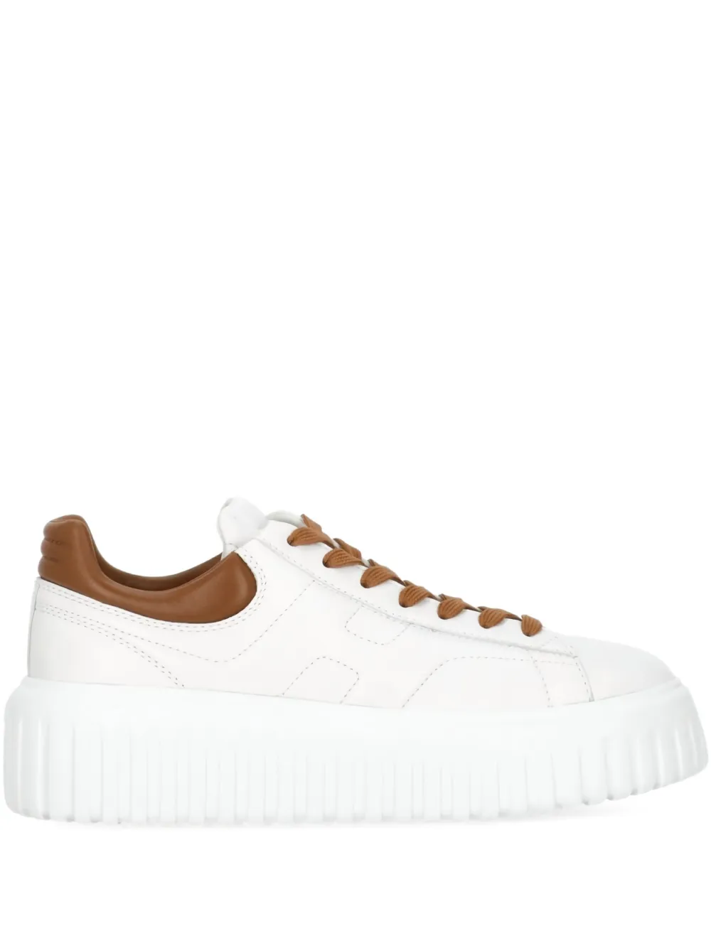 Hogan H-Stripes sneakers met logo Wit