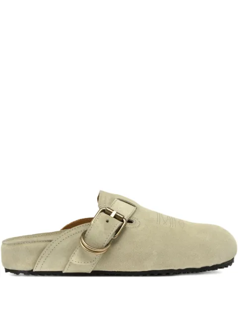 Buttero buckle-strap mules