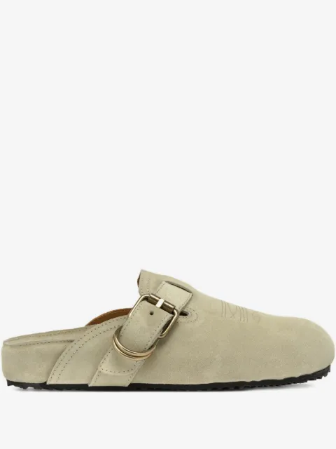 Buttero buckle-strap mules