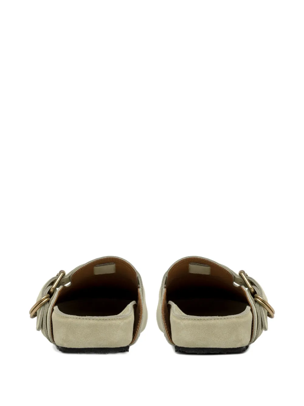 Buttero Muiltjes met gespbandje Beige