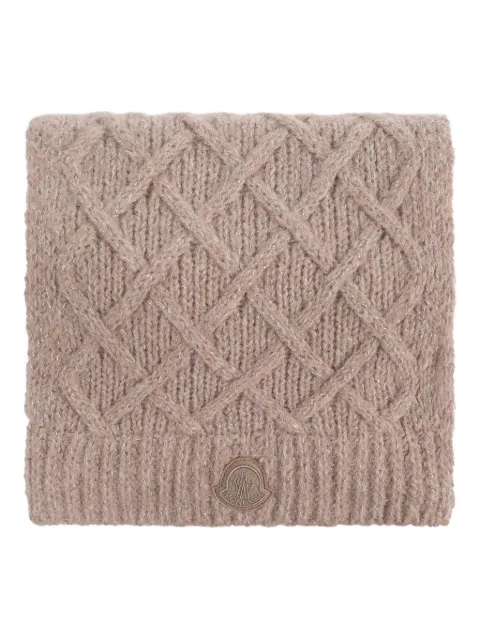 Moncler alpaca wool-blend scarf