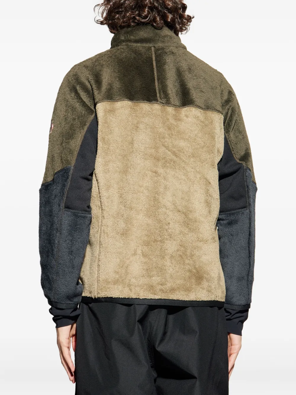 Moncler Grenoble Trui met rits Beige