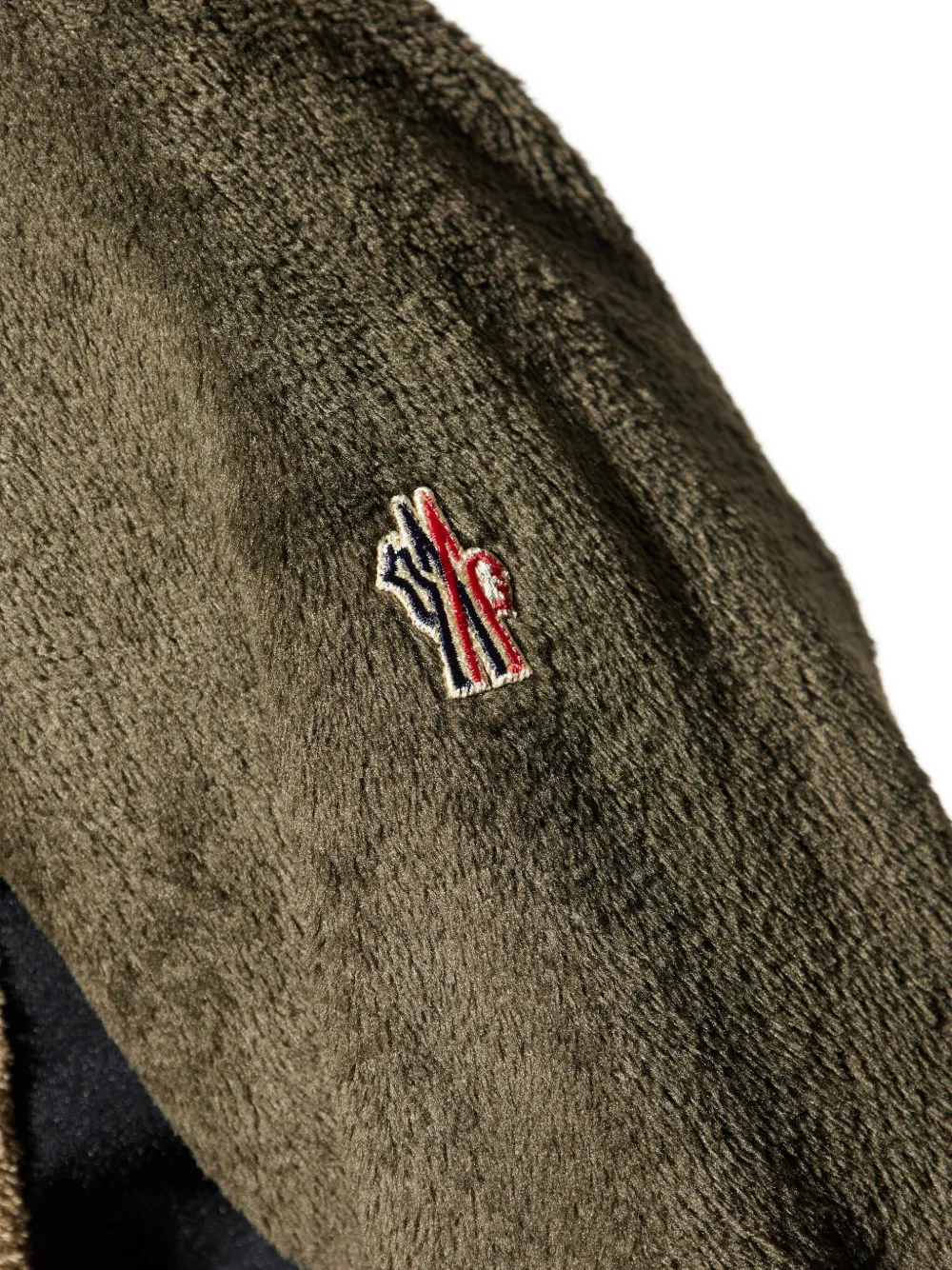 Moncler Grenoble Trui met rits Beige