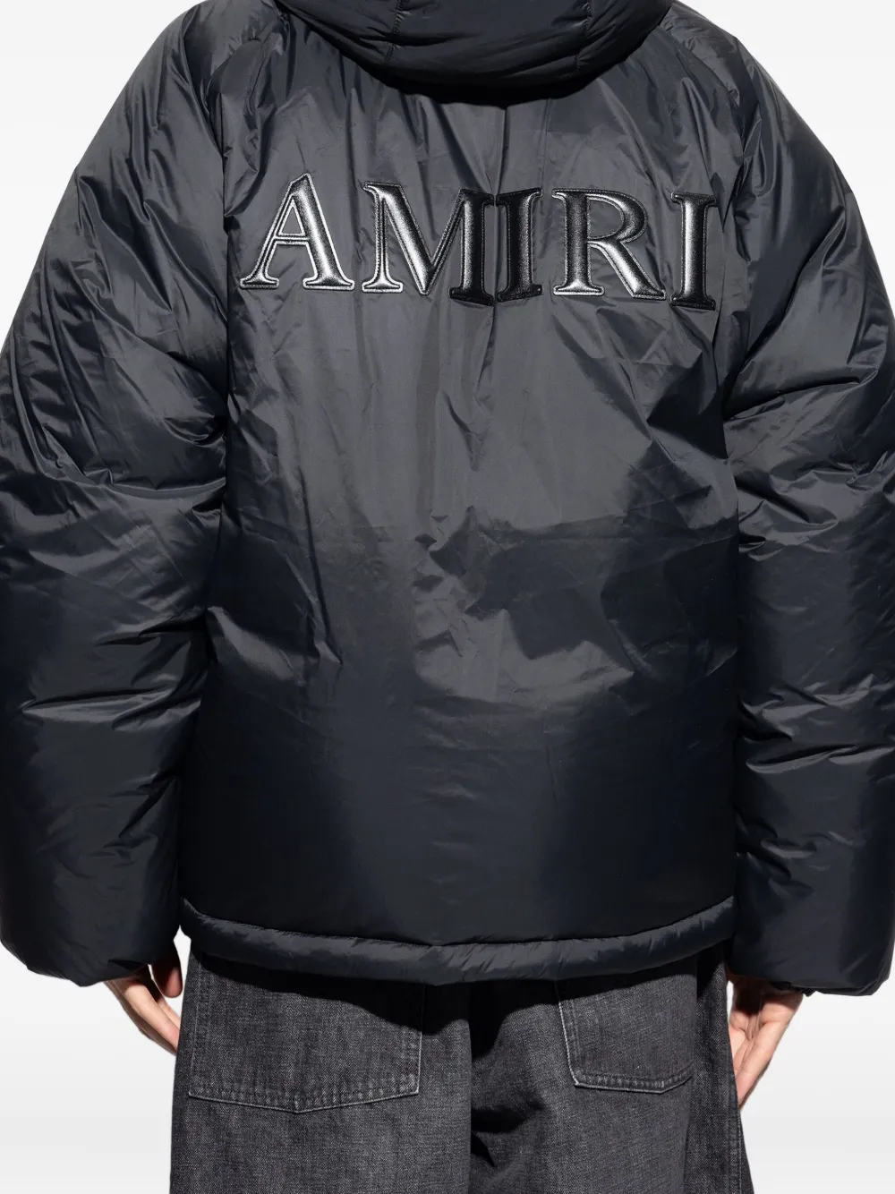 AMIRI Jack met capuchon en logodetail Zwart