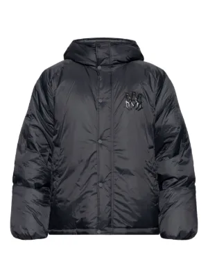 AMIRI bones-print Padded Jacket | Black | FARFETCH
