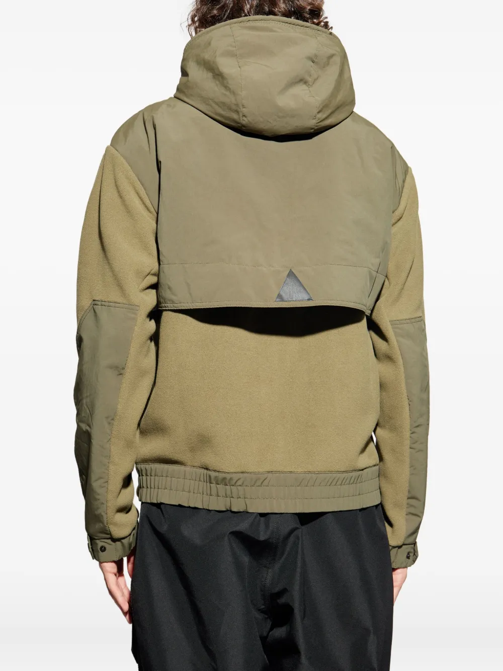 Moncler Zip-up Hoodie In Green