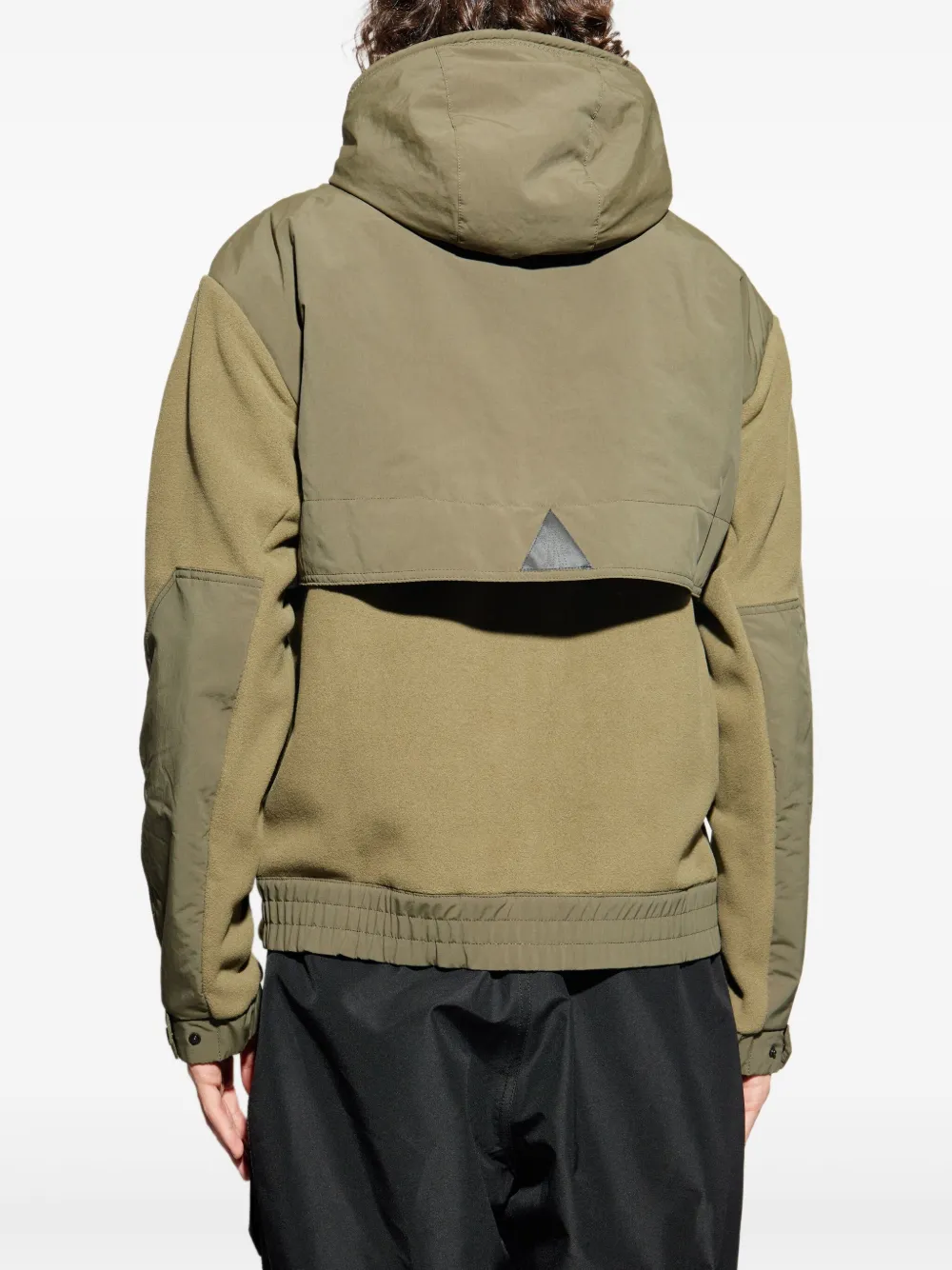 Moncler Grenoble Hoodie met rits Groen