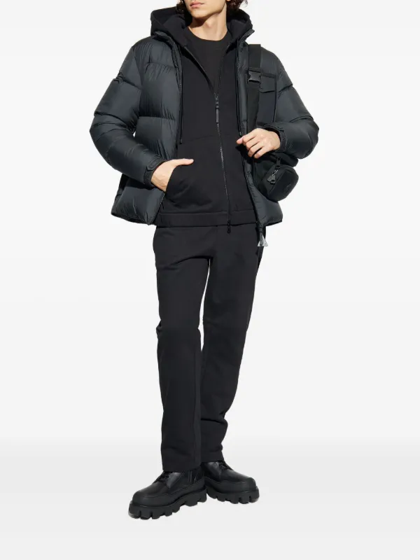 Moncler Chinon square-quilted Down Jacket | Black | FARFETCH