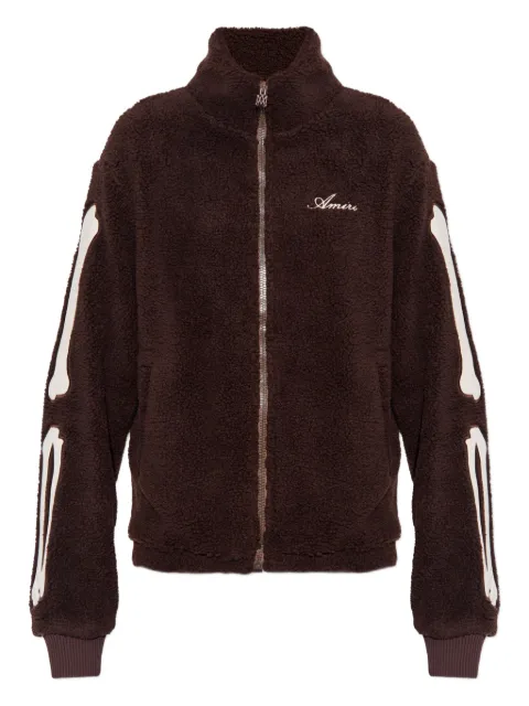 AMIRI bones-details logo-embroidered jacket