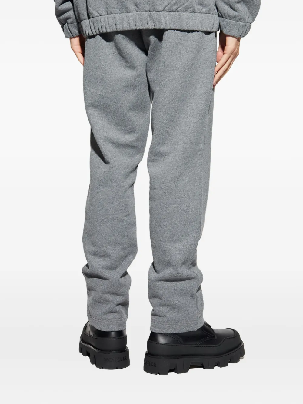 Moncler Elastic Waist Sweatpants In Gray