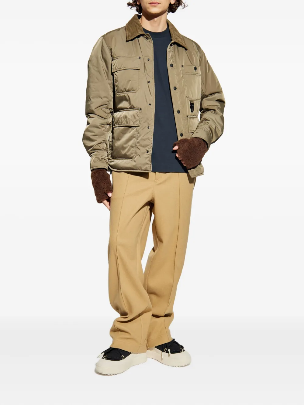 Moncler Grenoble Waterton corduroy-collar down jacket | Down Jackets | Image 2