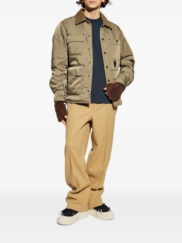 Moncler Grenoble Waterton コーデュロイカラーダウンジャケット