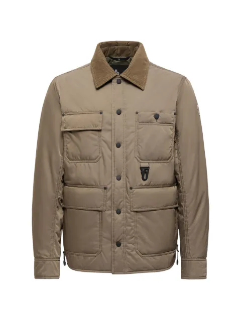 Moncler Grenoble doudoune Waterton à col en velours côtelé