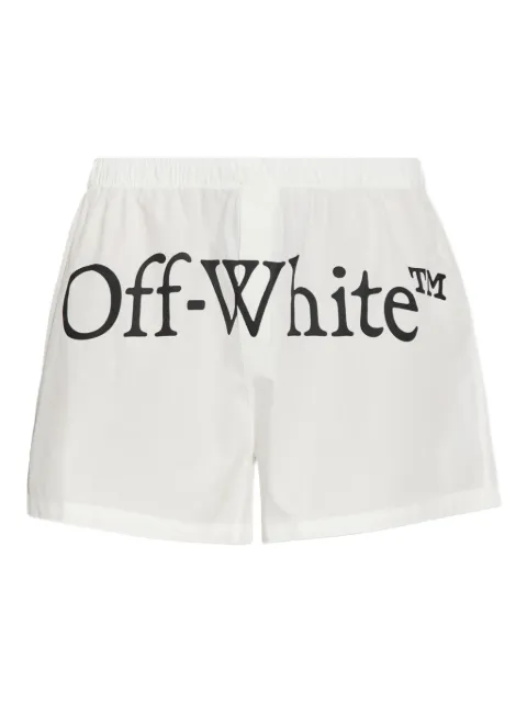 Off-White logo-detail cotton boxer 
