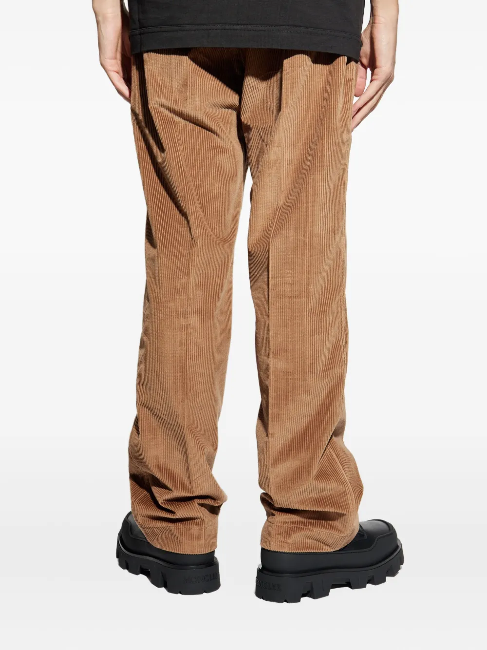 Moncler Ribfluwelen broek Bruin