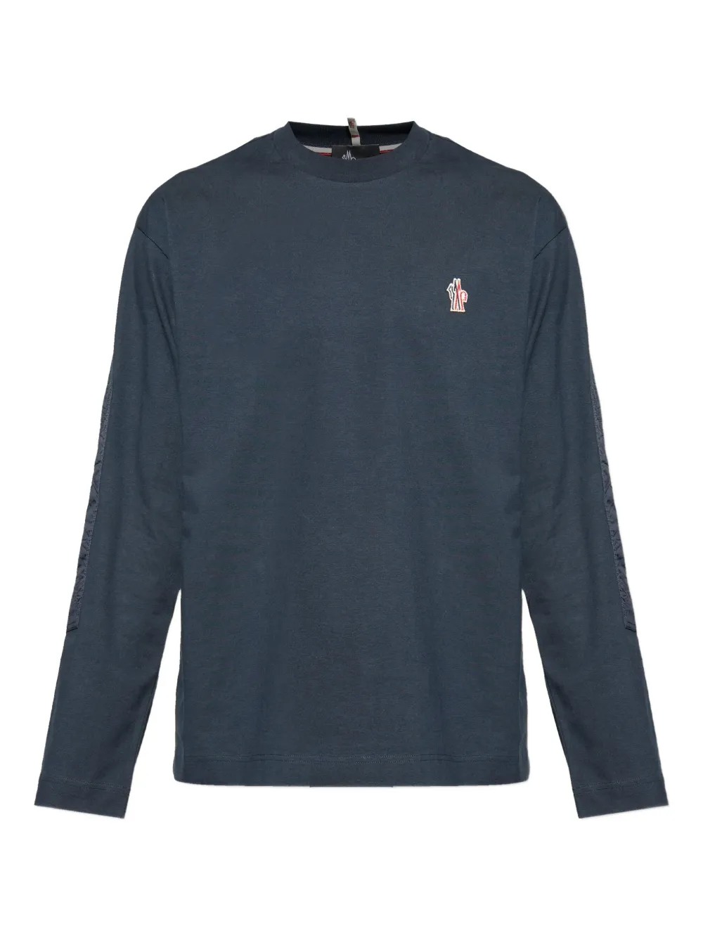 Moncler Grenoble logo long-sleeve T-shirt - ブルー Moncler Grenoble logo long-sleeve T-shirt - ブルー