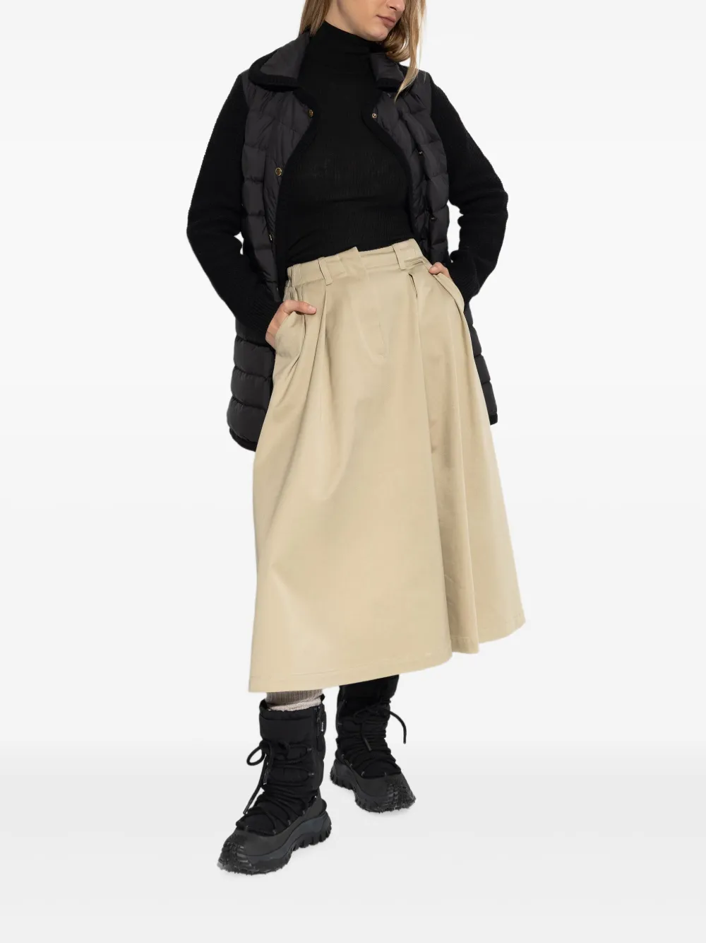 Moncler abrigo con doble botonadura y paneles | Abrigos con doble botonadura | Image 2