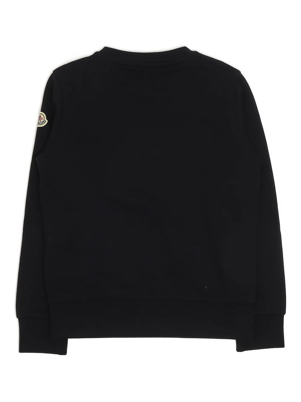 Moncler Enfant Sweater met teddybeer-logo Blauw