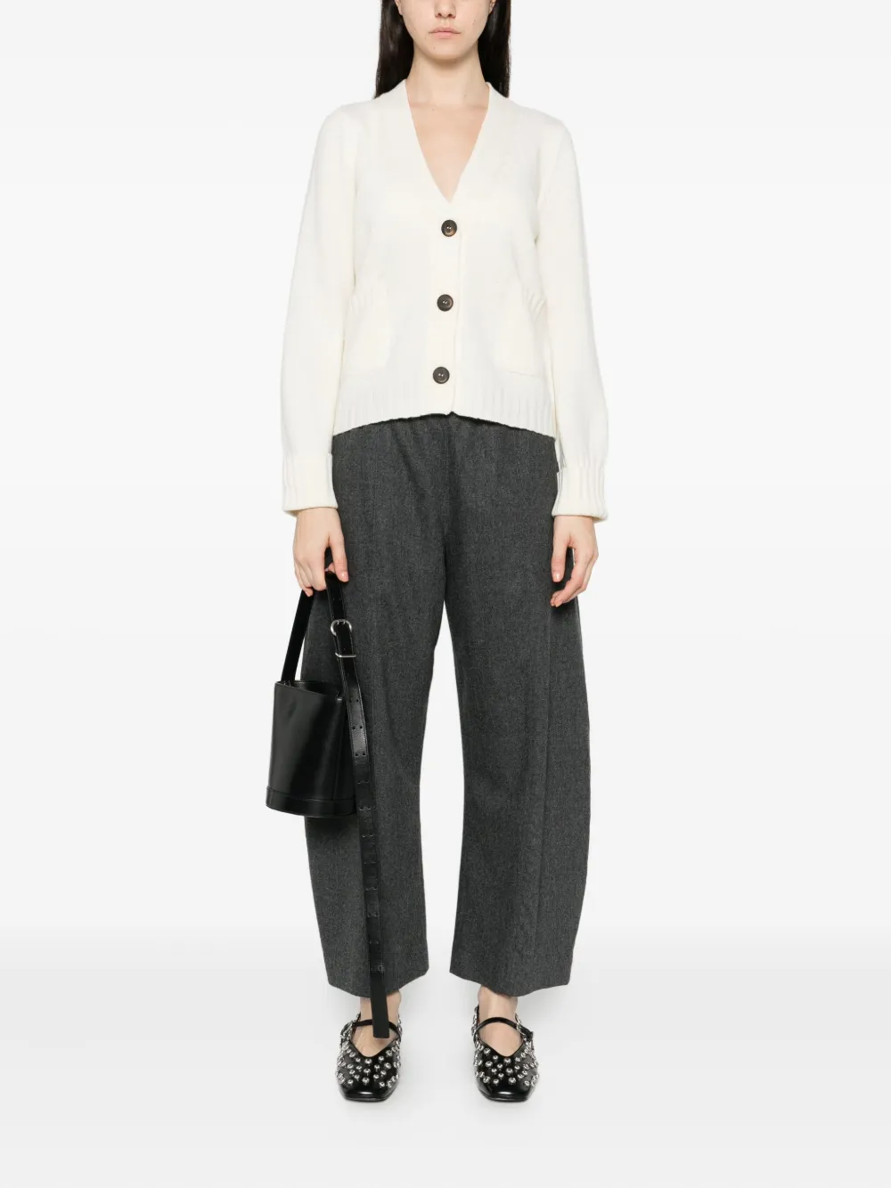 base V-neck cardigan | Cardigans | Image 2