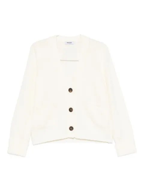 base V-neck cardigan