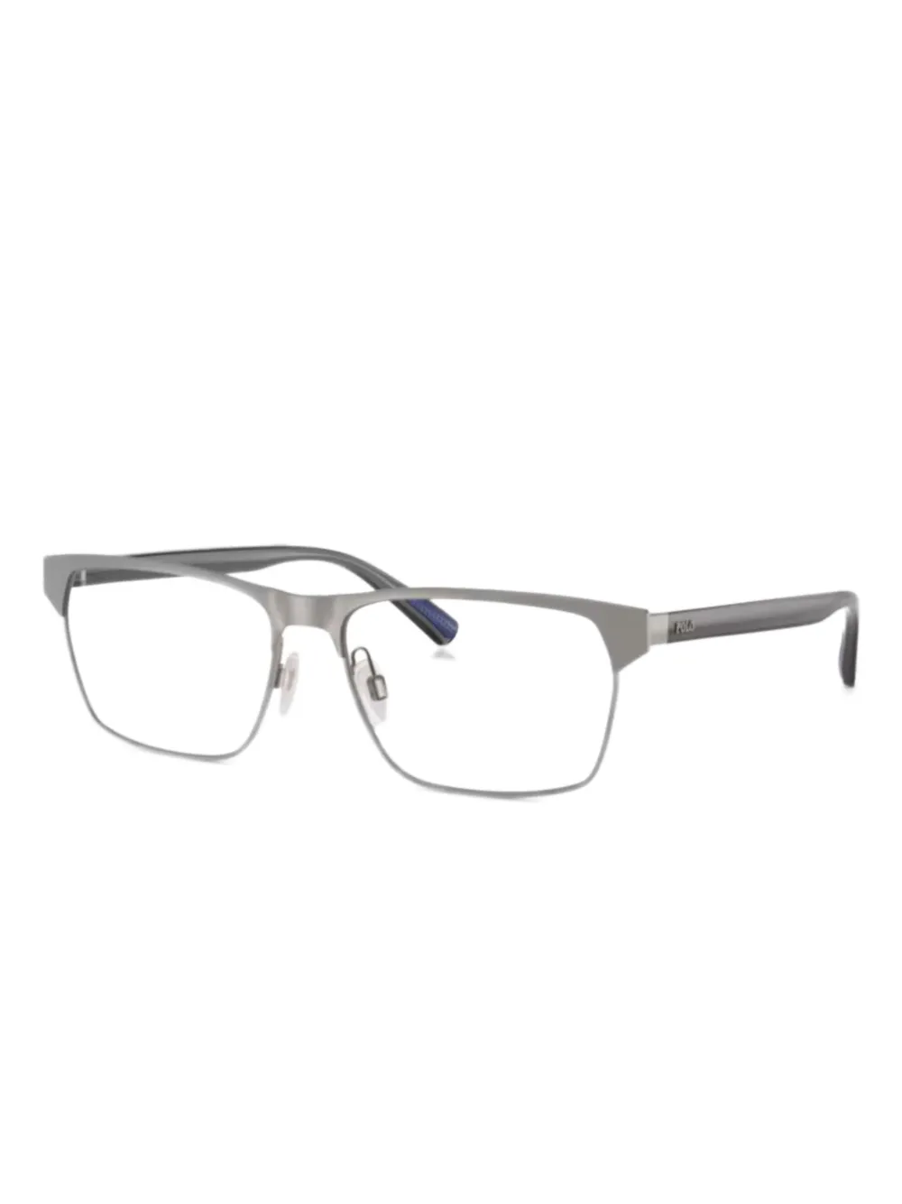Polo Ralph Lauren rectangle-frame glasses | Silver | Image 1