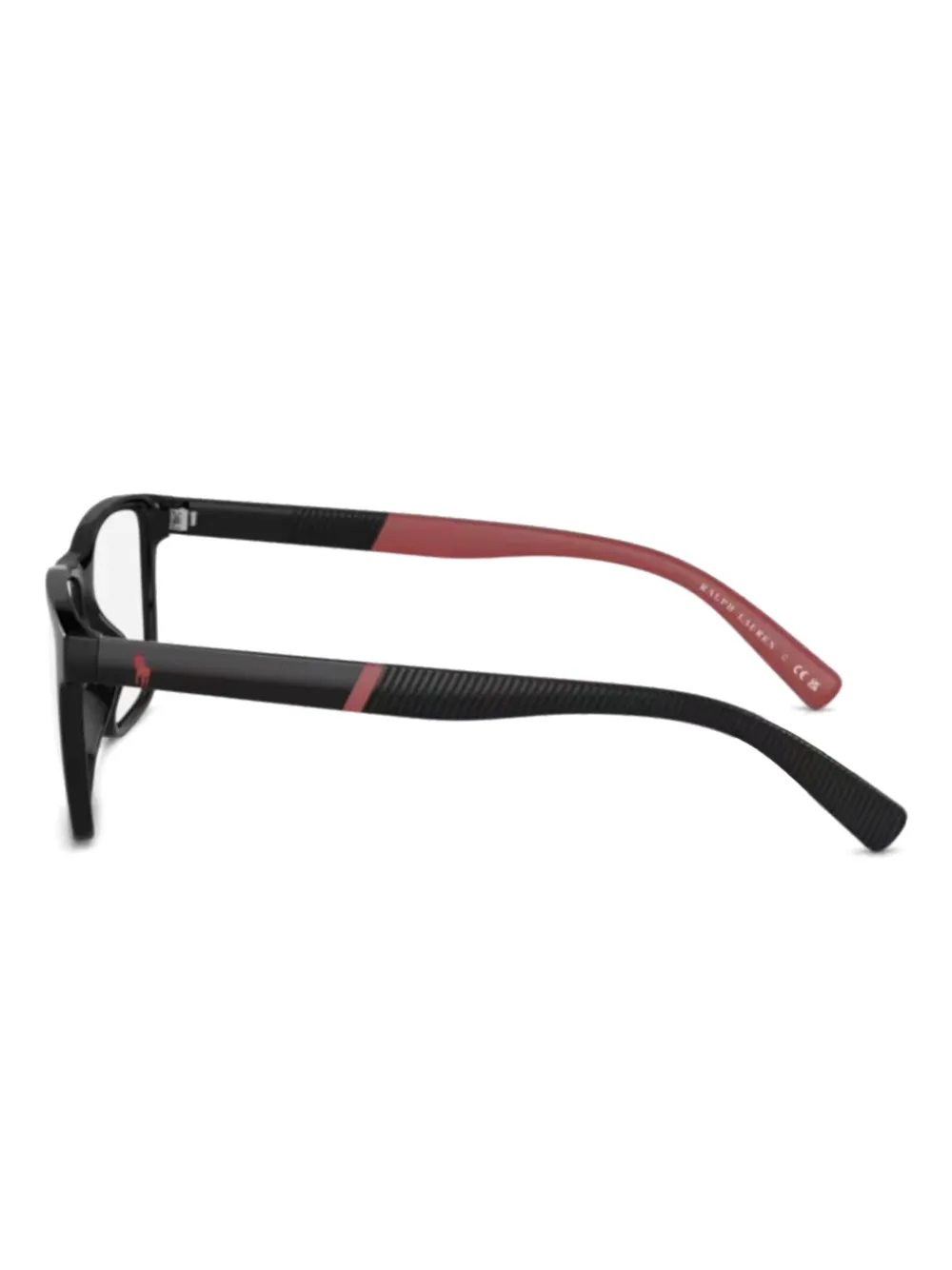 POLO RALPH LAUREN EYEWEAR Bril met rechthoekig montuur Zwart