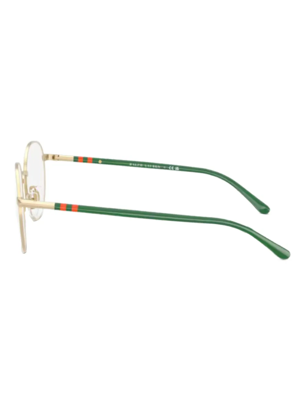 Polo Ralph Lauren Bril met rond montuur Goud