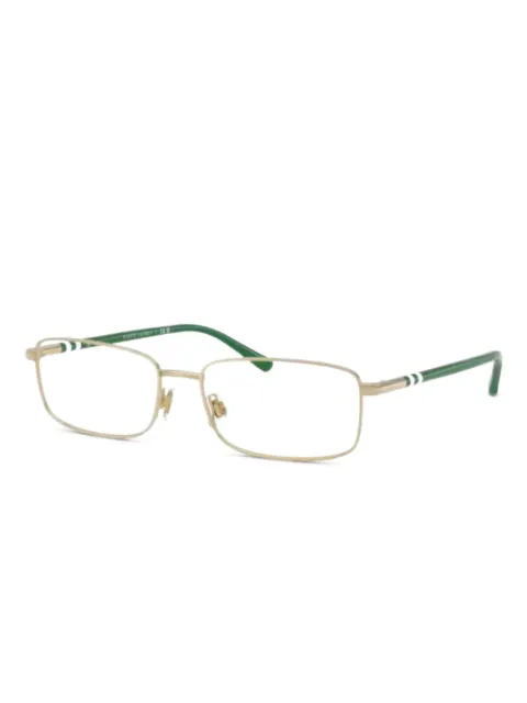 Polo Ralph Lauren  1235 VISTA striped rectangle-frame glasses