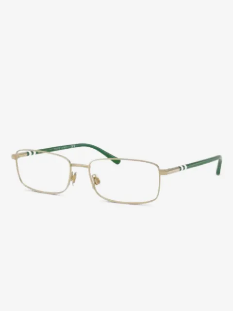 POLO RALPH LAUREN EYEWEAR 1235 VISTA striped rectangle-frame glasses