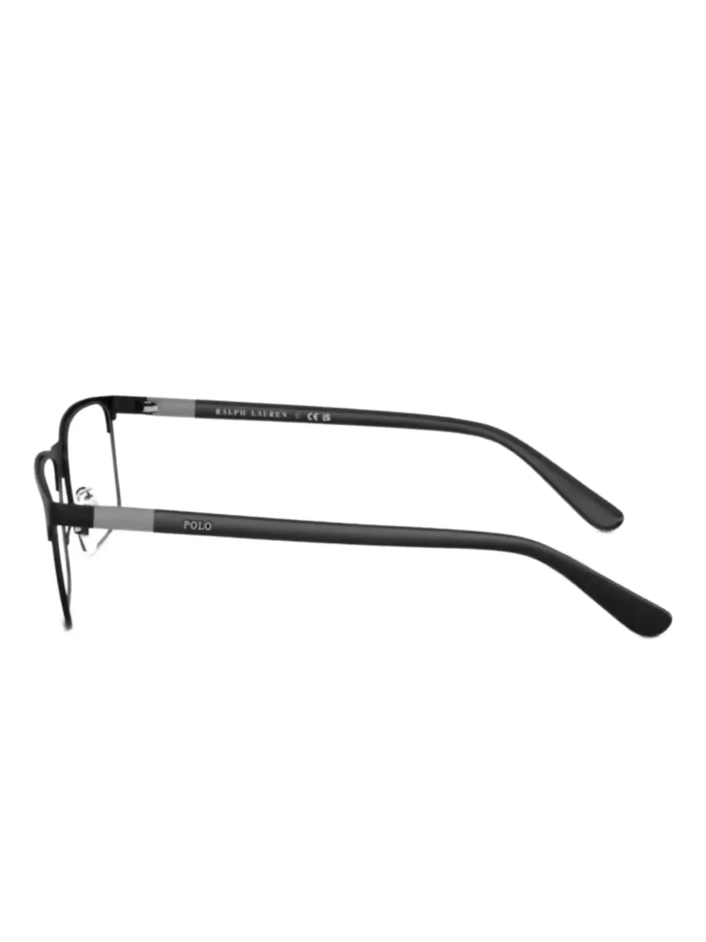 Polo Ralph Lauren Bril met rechthoekig montuur Zwart