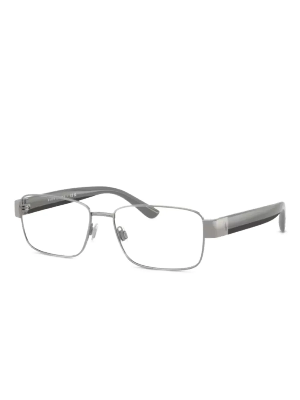 Polo Ralph Lauren 1239 Vista rectangle-frame glasses - Grigio