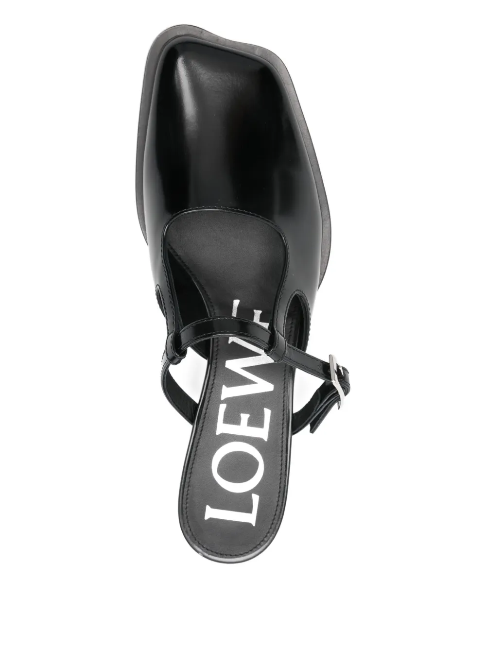 LOEWE 60 mm Onda muiltjes Zwart