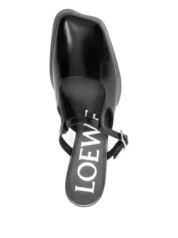 LOEWE Onda 60mm ミュール | ブラック | FARFETCH JP