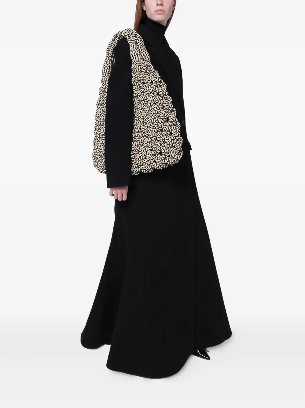 Hibourama Grote Vannifique schoudertas - Zwart