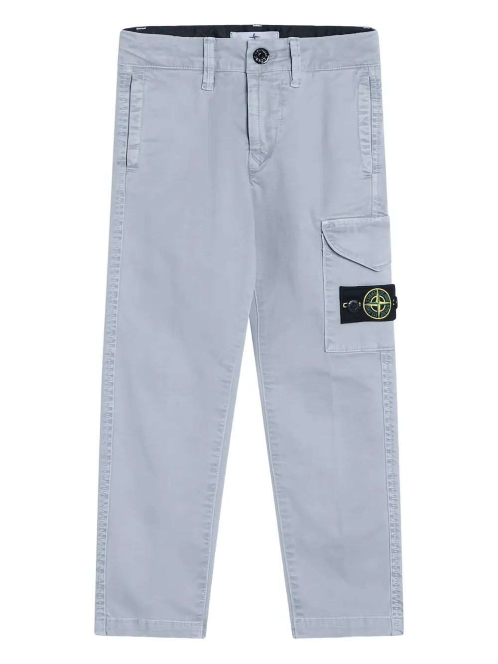 Stone Island Junior Cargo con logo - Blu