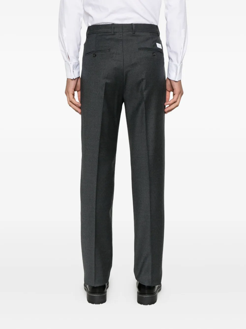 Manuel Ritz Flanellen broek Grijs