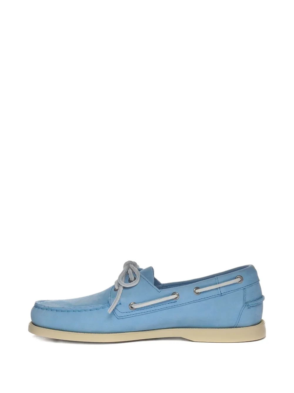 Sebago Portland leren bootschoenen Blauw