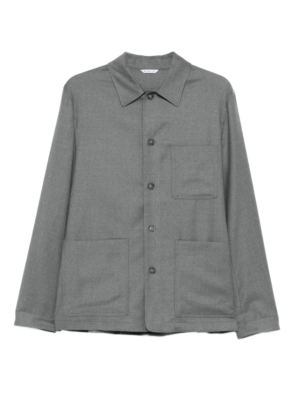 Manuel Ritz sobrecamisa con botones | gris | Image 1