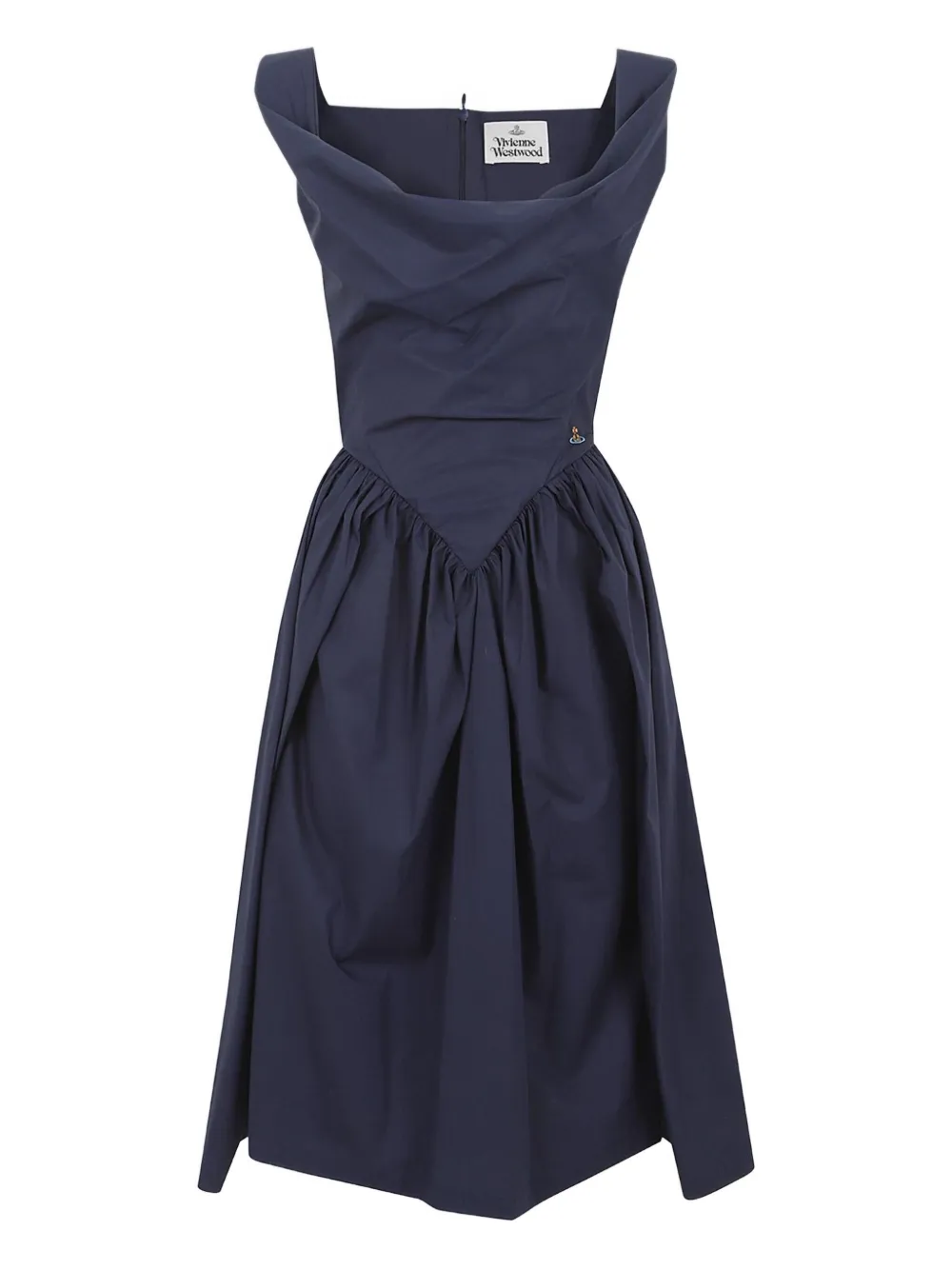 Vivienne Westwood Sunday Midi Dress In Blue