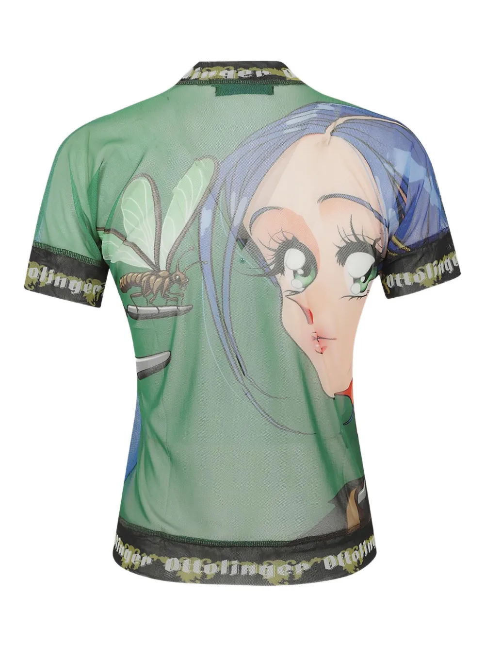 Ottolinger Short-sleeve T-shirt In Blue