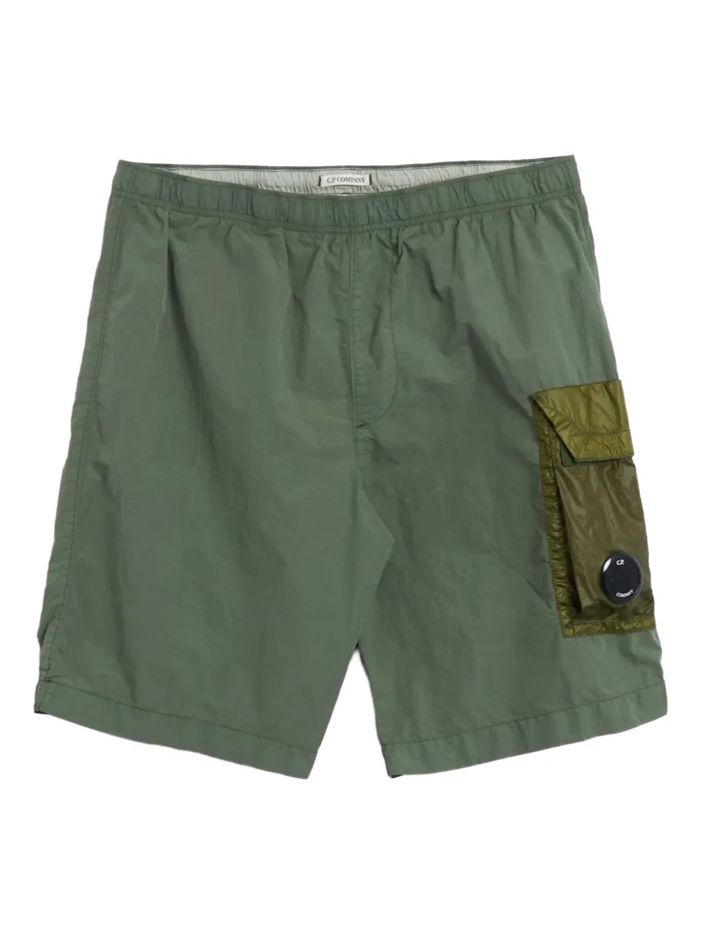 C.P. Company short de bain à détail d'objectifs | vert | Image 1