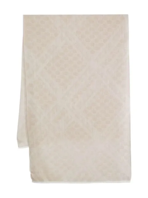 Max Mara fringed scarf
