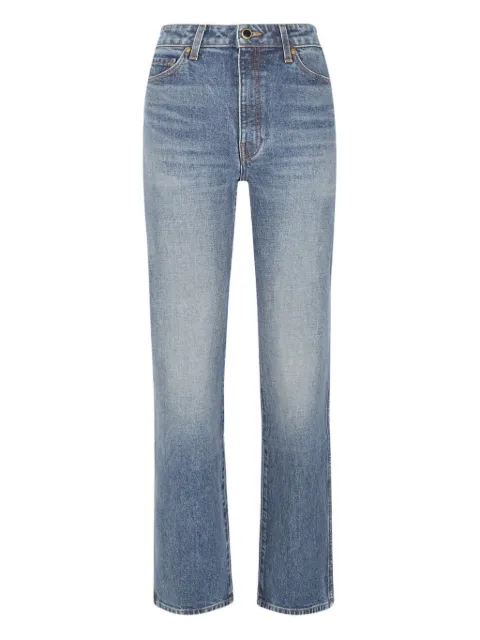 KHAITE Danielle five-pockets straight-leg jeans